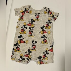 Disney Baby Mickey Mouse One-Piece Romper 0/3 Month